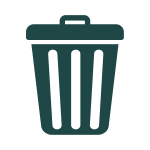 trash bin icon